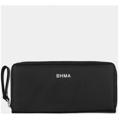 BOHEMA Damen vegan Geldbörse Mia Schwarz