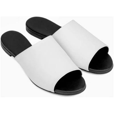 BOHEMA Damen vegan Hausschuhe Ritzy Weiß