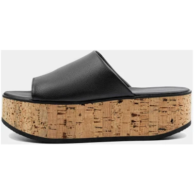 BOHEMA Damen vegan Sandalen Geigi Grau
