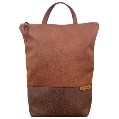 BOWLEANIES TASCHEN City Rucksack aus Lederfaserstoff