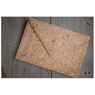 BY COPALA Cork Laptop Case 13 -14 inch - Vegan: Kork-Laptop Hülle, MacBook Tasche 13 - 14 Zoll (colour dot) - Cork bag