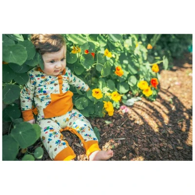 Baba Kidswear Strampler mit Blumenmotiv