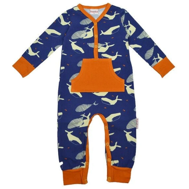 Baba Kidswear Strampler mit Walmotiv