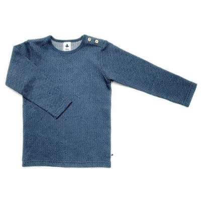 Baby Kinder Langarmshirt Bio-Baumwolle T-shirt Wabenstruktur "Leela Cotton"2018