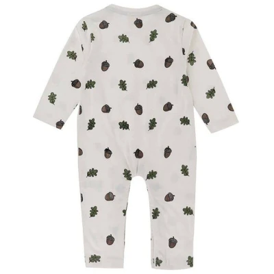 Baby Langarm Schlafanzug/ Strampler *Acorn* Bio Baumwolle | Turtledove London