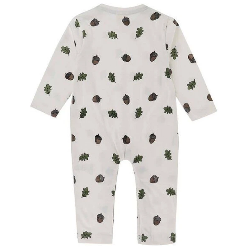 Baby Langarm Schlafanzug/ Strampler *Acorn* Bio Baumwolle | Turtledove London