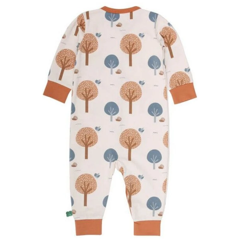 Baby Langarm Schlafanzug/ Strampler *Tree* GOTS & Bio- Baumwolle | Freds World