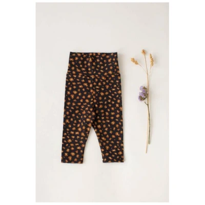 Baby Leggings *Leopard schwarz* Bio Baumwolle | NoniKids Berlin