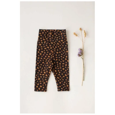 Baby Leggings *Leopard schwarz* Bio Baumwolle | NoniKids Berlin
