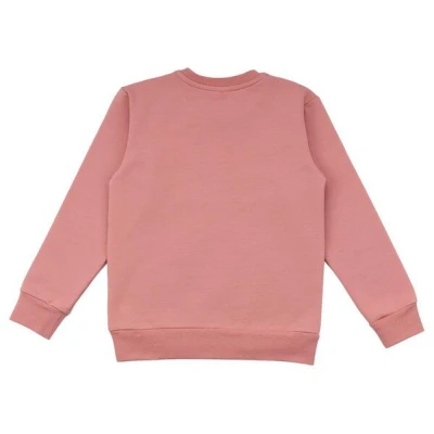 Baby Sweatshirt Bio-Baumwolle pink - Walkiddy Cheerful Flowers - GOTS zertifiziert, umweltfreundlich, allergikerfreundlich. Ideal für nachhaltige Modebewusste.