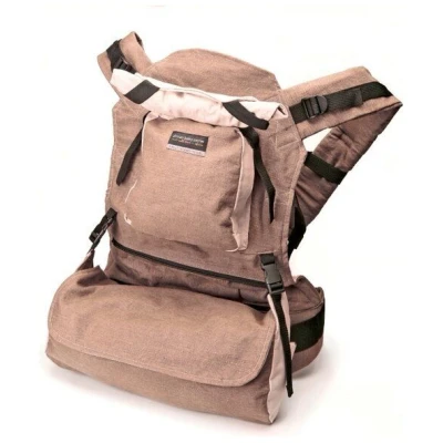 Babytrage aus Hanf - African Baby Carrier - Beige