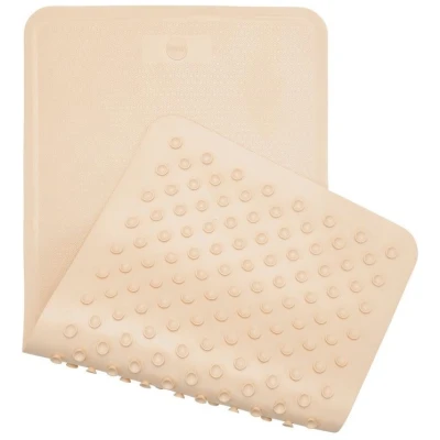 Badewanneneinlage Badematte aus Naturkautschuk Tuscany Rose Maße 75 x 34 cm