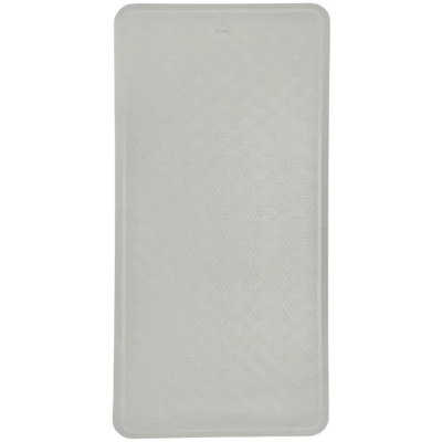 Badewanneneinlage Badematte aus Naturkautschuk granite Maße 75 x 34 cm