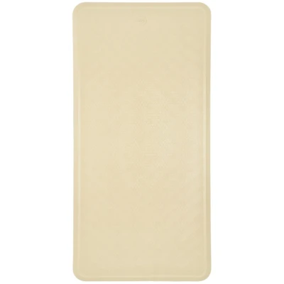 Badewanneneinlage Badematte aus Naturkautschuk sand Maße 75 x 34 cm