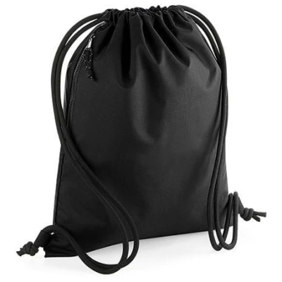 BagBase Recycled Gymsac Turnbeutel verdeckte Geheimtasche