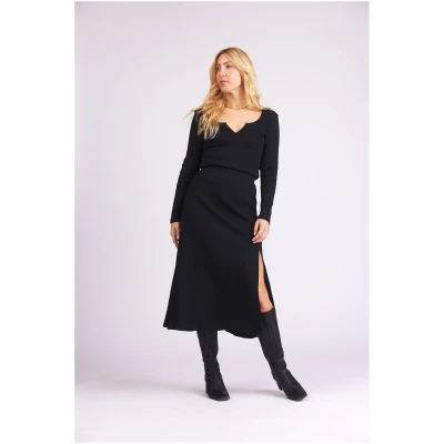 Baìge the Label Damen vegan Rock Blake Schwarz