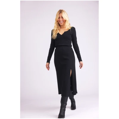 Baìge the Label Damen vegan Rock Blake Schwarz