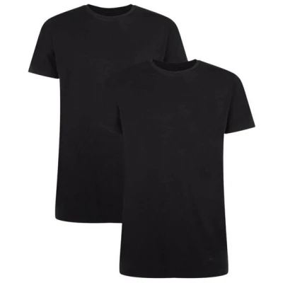 Bamboo Basics Rundhals T-Shirt RUBEN aus Bambusviskose / Biobaumwolle (2er Pack)