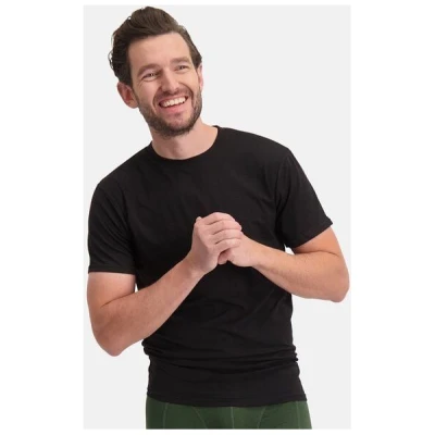 Bamboo Basics Rundhals T-Shirt RUBEN aus Bambusviskose / Biobaumwolle (2er Pack)