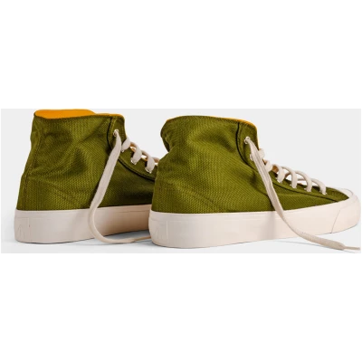Bamburista Herren vegan Sneaker Grasshopper High Moss