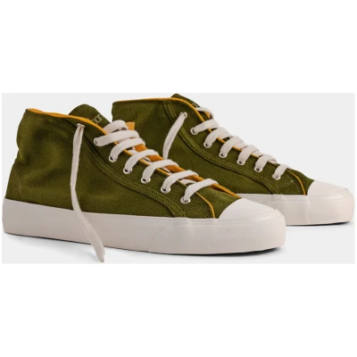 Bamburista Herren vegan Sneaker Grasshopper High Moss