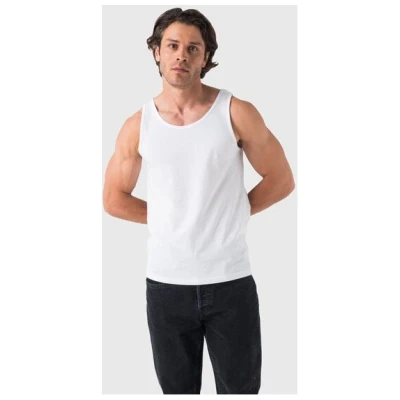 Barrio 13 Unterhemd 3er Pack Tank Top für Herren Achselshirt aus 100% Baumwolle