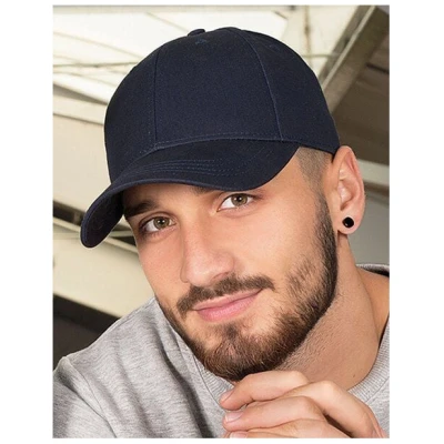 Basecap Organic Cotton Brain Waves 6 - Panel Cap Kappe