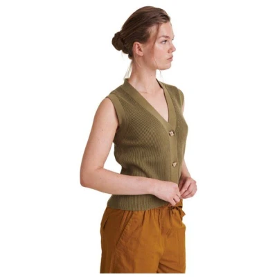 Basic Apparel Pullunder geknöpft - Winie Vest - aus Baumwolle