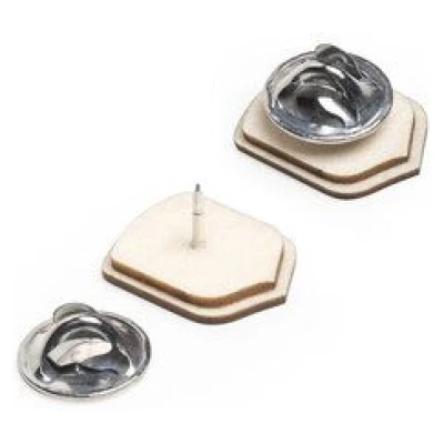 BeWooden Brosche aus Holz "Bull Terrier" | Mode Schmuck