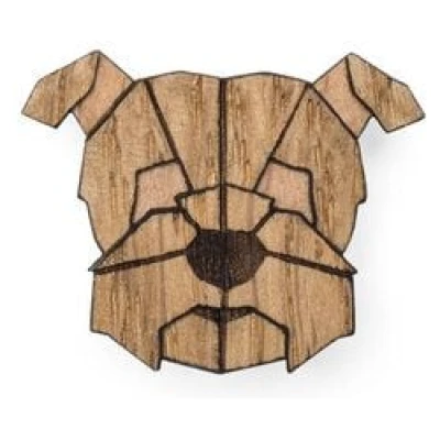 BeWooden Brosche aus Holz - Herman | Mode Schmuck