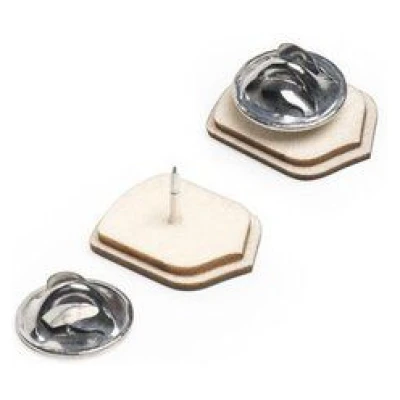 BeWooden Brosche aus Holz - Schnee-Eule | Mode Schmuck