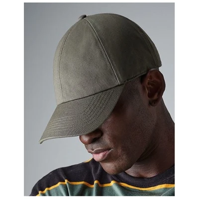 Beechfield Organic Cap mit Metallverschluss aus Bio - Baumwolle