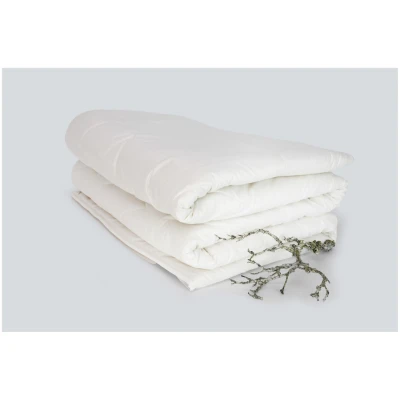 Bettdecke Schafschurwolle waschbar 155 x 220 cm, 685 g (Ganzjahr)