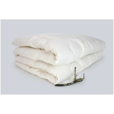Bettdecke Wildseide mit Merino-Schafschurwolle (kbT) 135 x 200 cm, 1400 g (Winter), Perkal-Inlett