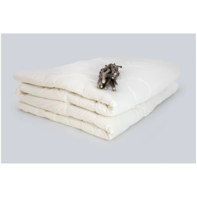 Bettdecke Wildseide mit Merino-Schafschurwolle (kbT) 155 x 220 cm, 1700 g (Winter), Perkal-Inlett