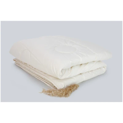 Bettdecke Wildseide mit Merino-Schafschurwolle (kbT) 155 x 220 cm, 850 g (Sommer), Perkal-Inlett