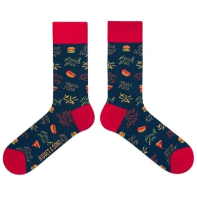 Bidges&Sons "Vegan Junk Food" Socken