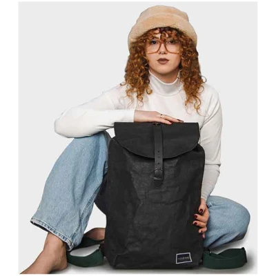 Big Oak Kraftpapier Rucksack | Black Edition