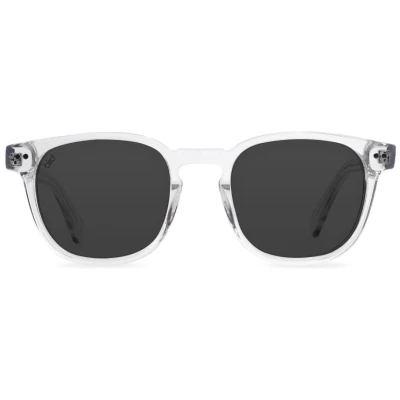 Bird Eyewear Damen vegan Athene Sonnenbrille Clear Charcoal Lens