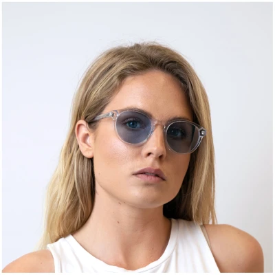 Bird Eyewear Damen vegan Kaka Sonnenbrille Clear Blue Gläsern