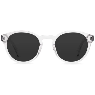 Bird Eyewear Damen vegan Kaka Sonnenbrille Clear Charcoal Lens