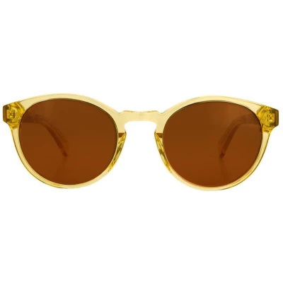 Bird Eyewear Damen vegan Sonnenbrille Kaka Agave Gelb
