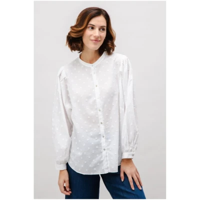 Bluse Polka Dot Romantic