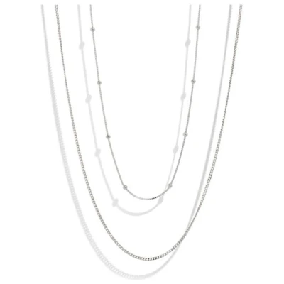Bound Studios Damen vegan Das Essential Halsketten-Set Aus Sterlingsilber