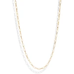 Bound Studios Damen vegan Halskette Bilie 18k Vergoldet