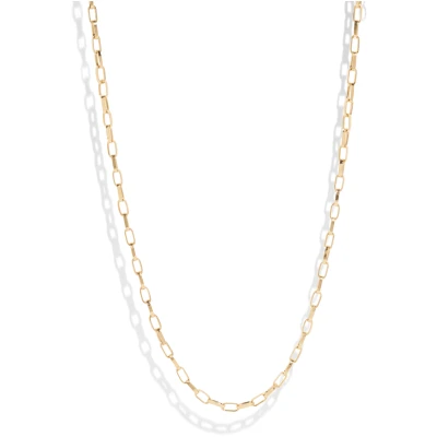 Bound Studios Damen vegan Halskette Bilie 18k Vergoldet
