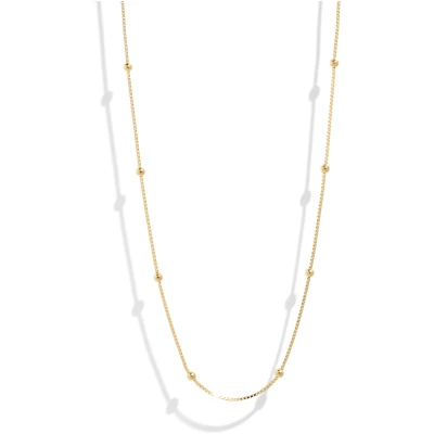 Bound Studios Damen vegan Halskette Cami 18k Vergoldet