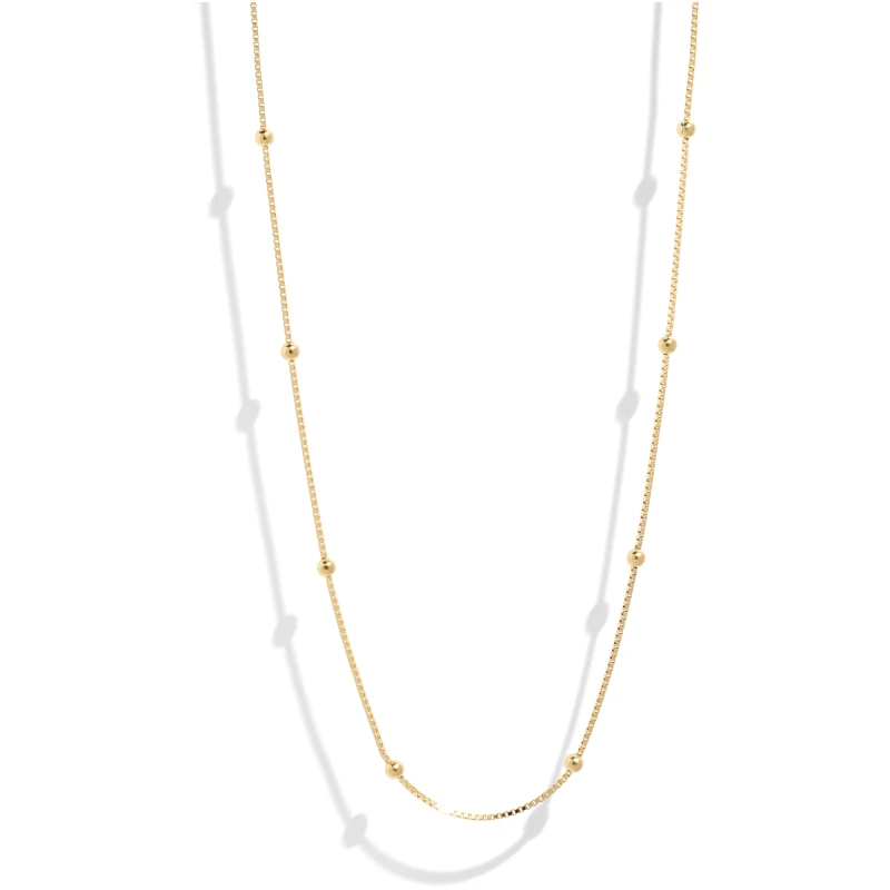 Bound Studios Damen vegan Halskette Cami 18k Vergoldet