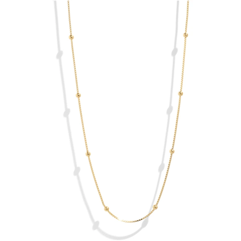 Bound Studios Damen vegan Halskette Cami 18k Vergoldet