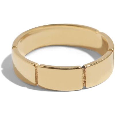 Bound Studios Damen vegan Ring Imani Vergoldet 18k Gold